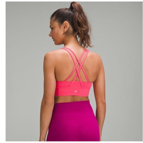 Lululemon Women's Sports Bras Bundle Of 4 Strappy Backs High Medium Support - Picture 8 of 12